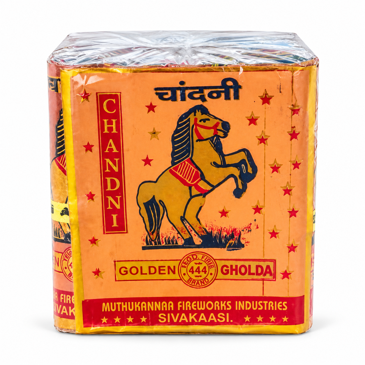 4in Gold Lakshmi Crackers