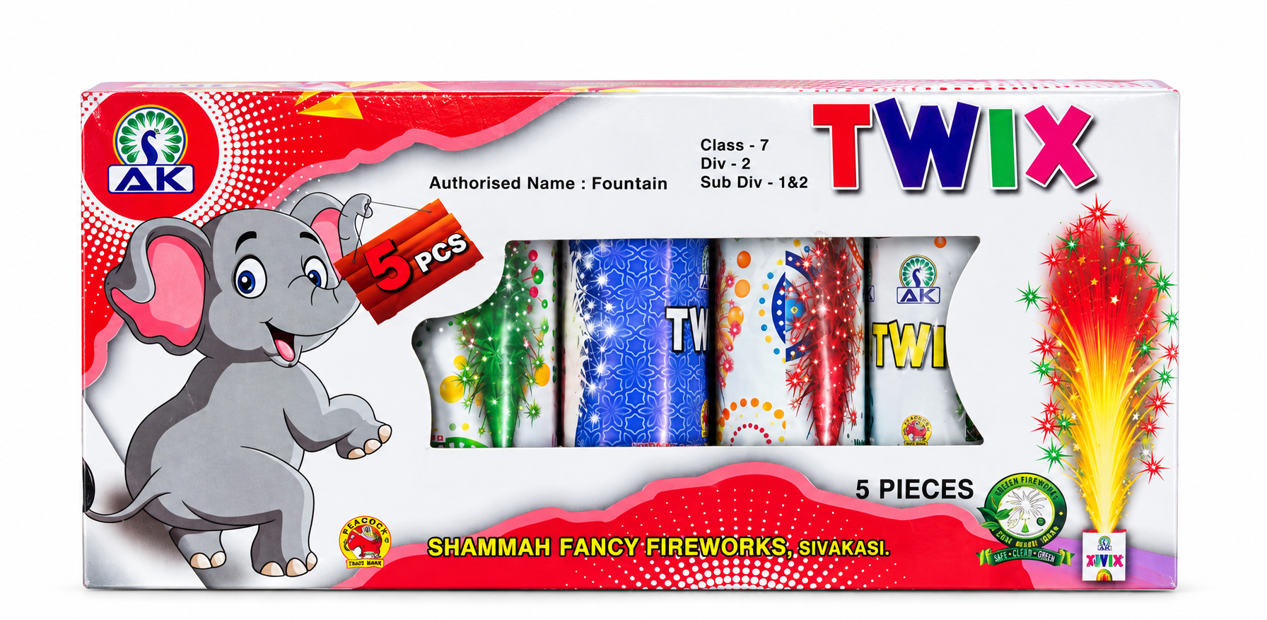 Twix Foundation( 5pcs)