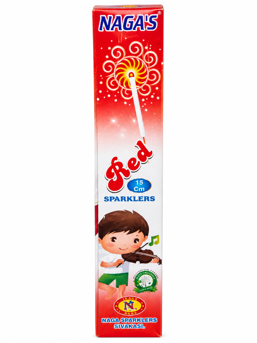 15Cm Red Sparklers