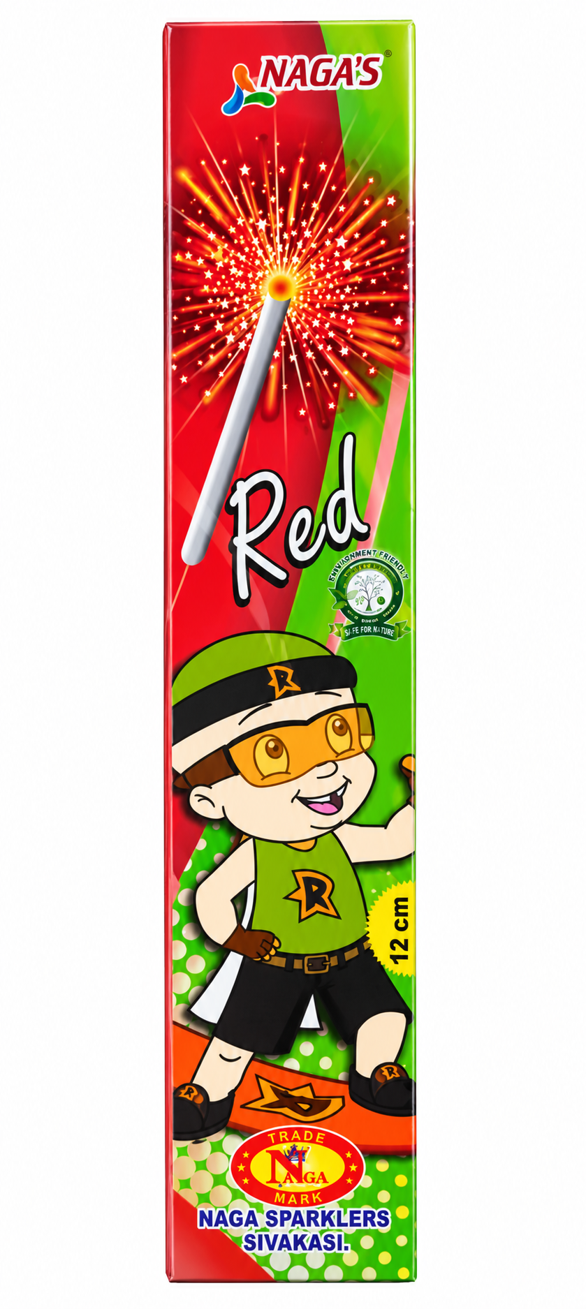 12Cm Red Sparklers
