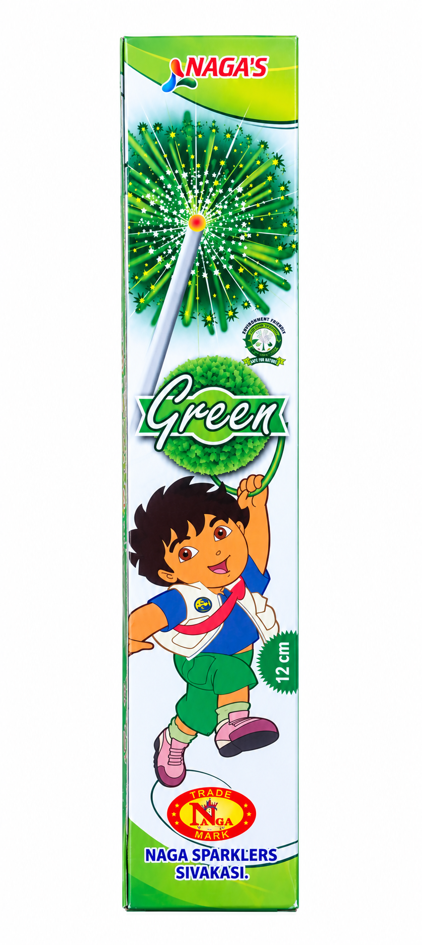 12Cm Green Sparklers